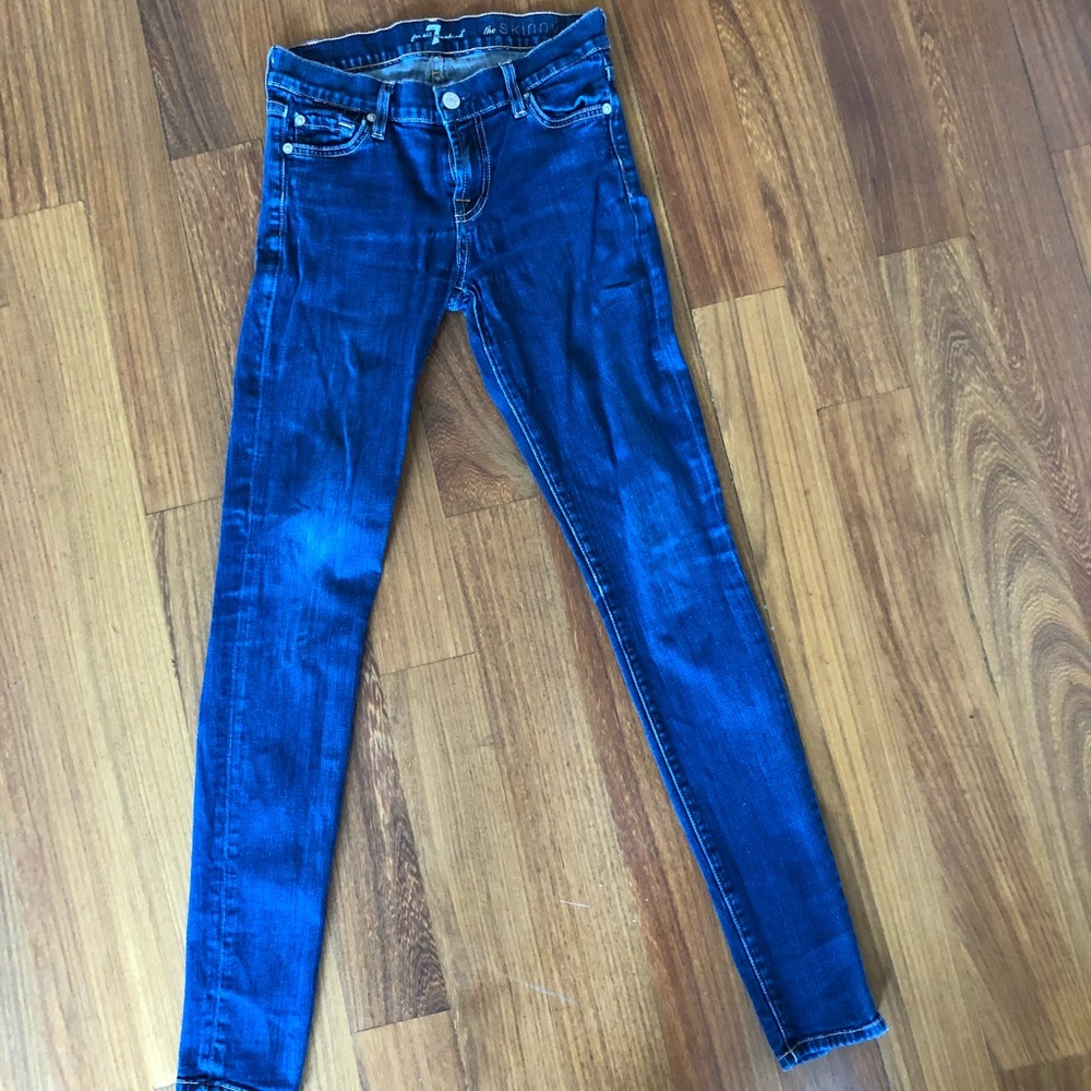 7 for all mankind skinny jeans